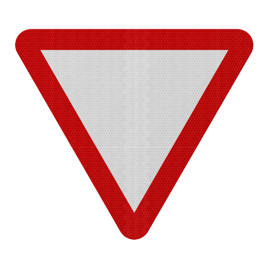 Junction Ahead Permanent Road Sign | Diagram 501 | RA2 | Post Mountable