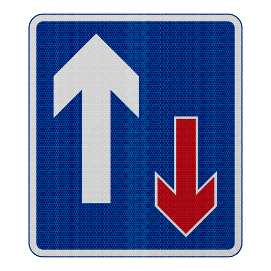Priority Over Oncoming Traffic Sign | Diagram 811 | RA2 | Post Mountable