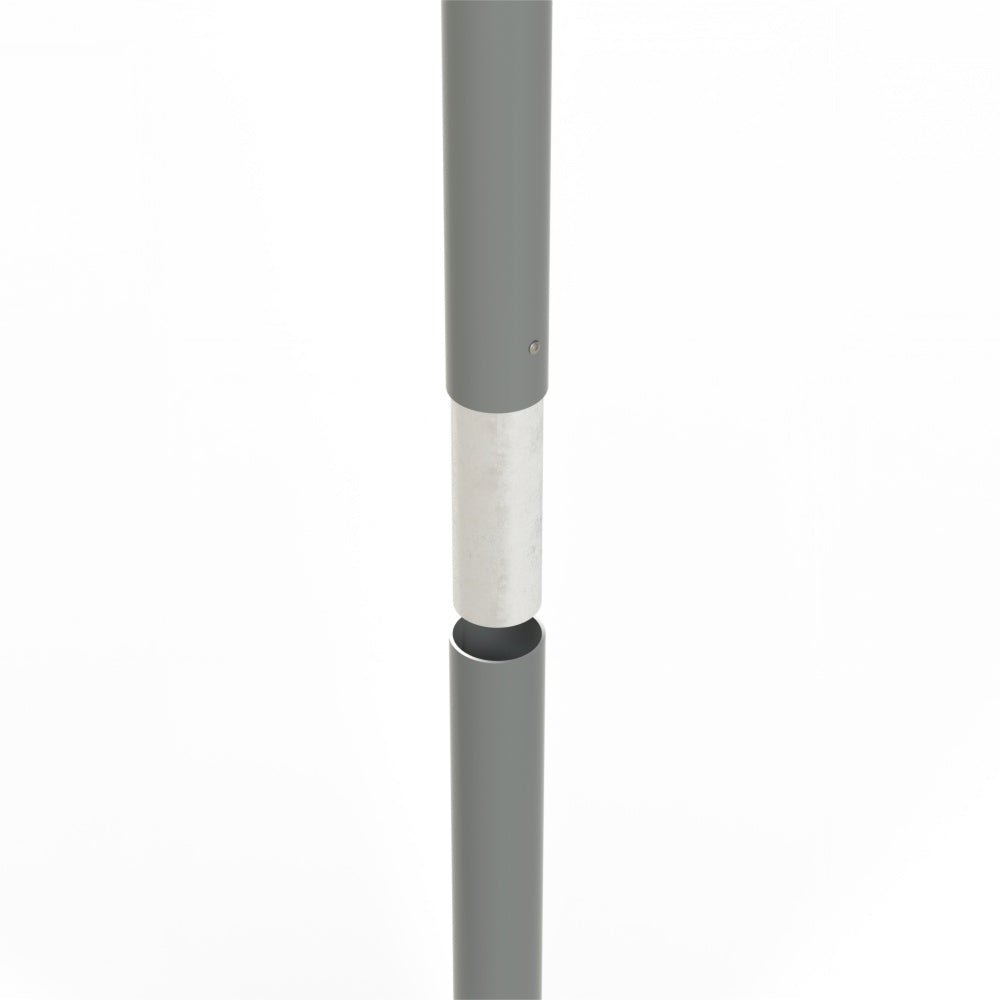 76mm Aluminium Post Extension - 1 Metre