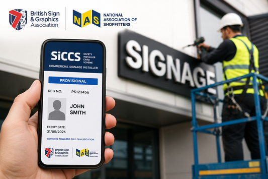 New SICCS Provisional Card Marks Another Step Forward for the Sign Industry