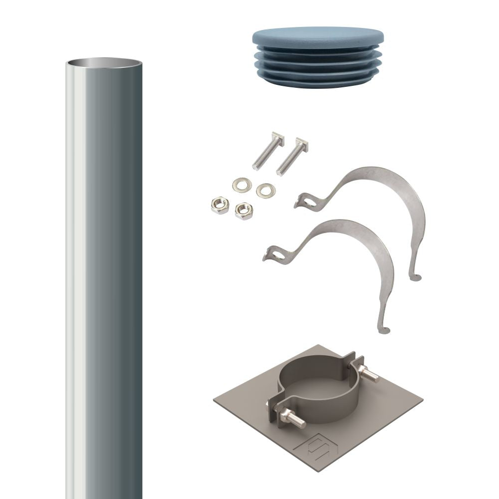 Kit Napping Post Sign Post Fixings Kits | Aluminium Post , Screw banding, Jubilee clip ...