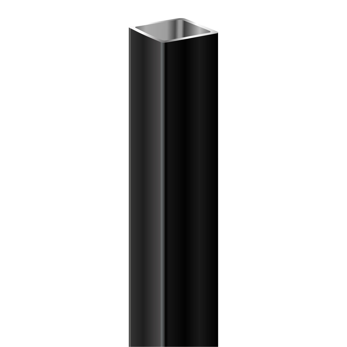 100mm x 100mm Square Aluminium Post (Box Section)