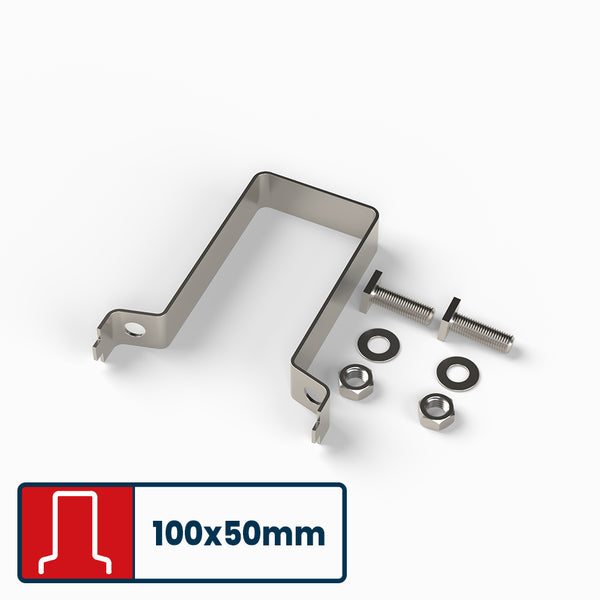Sign Post Clips & Fixings | 76mm Post Clips , Universal