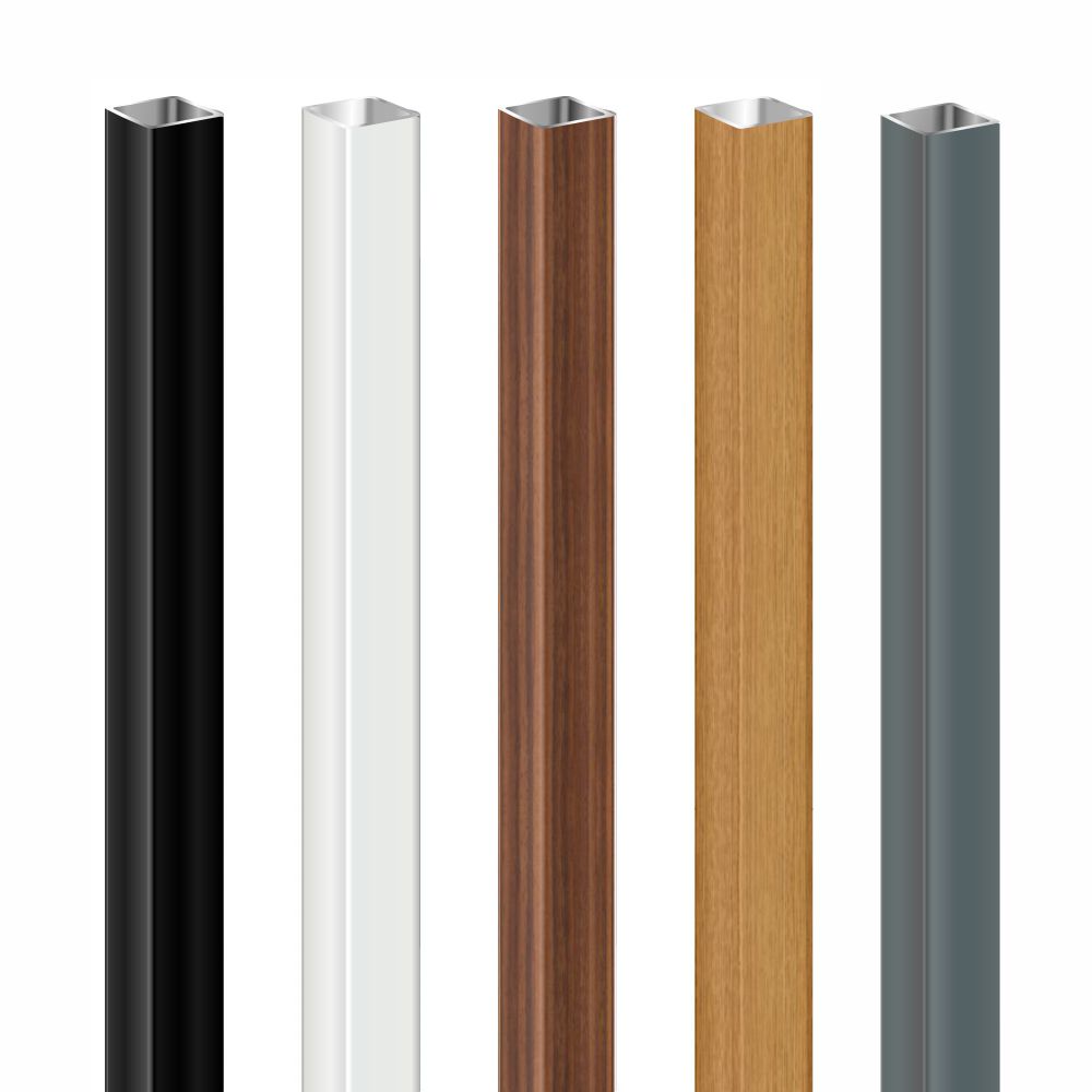 50 x 50mm Square Aluminium Sign Posts