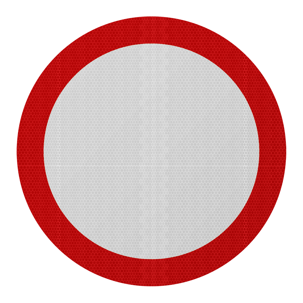 All Vehicles Prohibited Road Sign | Diagram 617 | RA2 | Post Mountable ...
