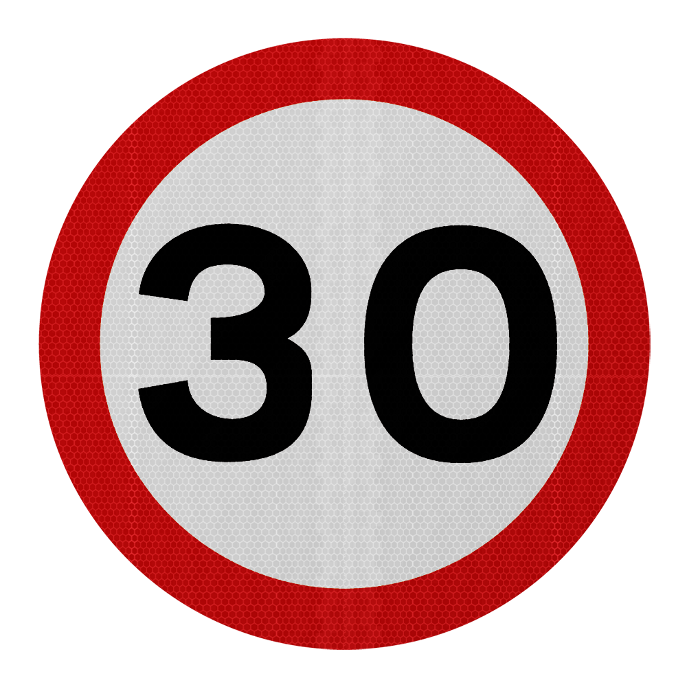 UK MPH Speed Limit Sign – Sign Trade Supplies Ltd