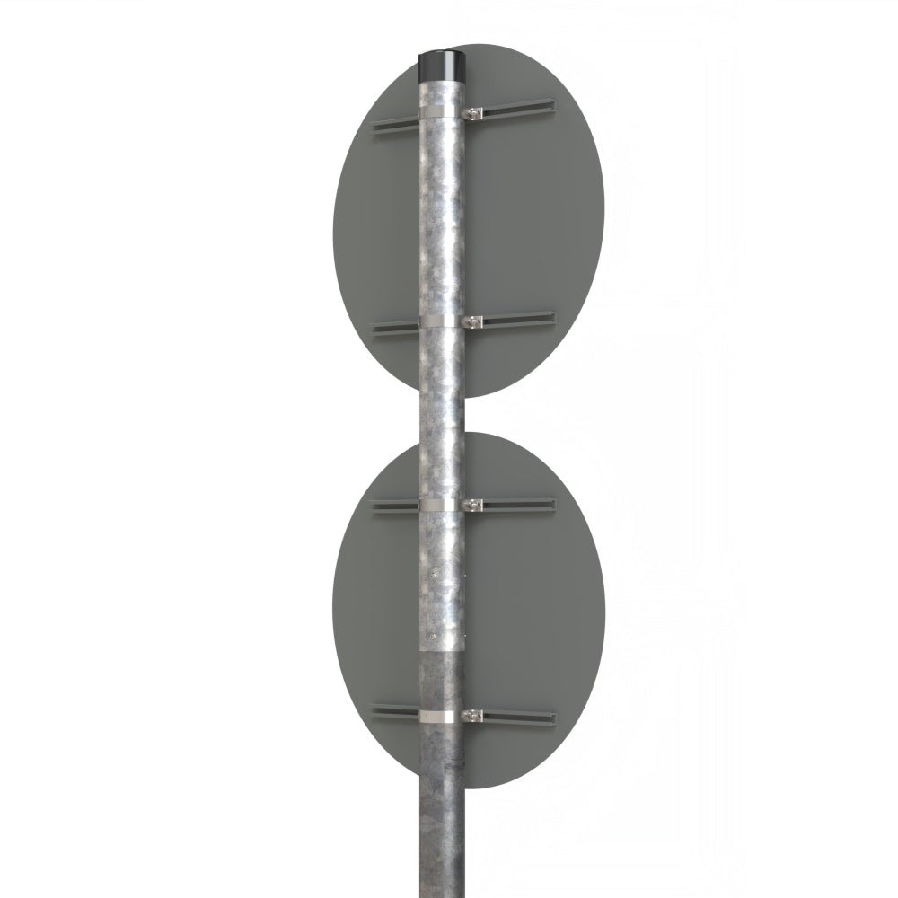 76mm Galvanised Sign Post Extension - 1 metre – Sign Trade Supplies Ltd
