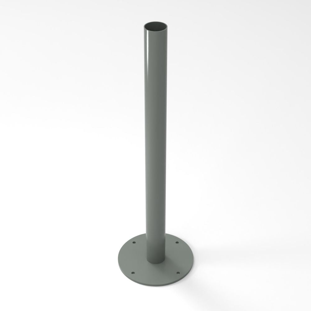 76mm Welded Baseplate Sign Post