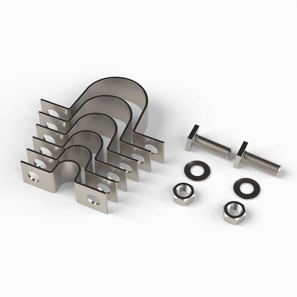 Railing Clips - Mini D Clips - (13-40mm)