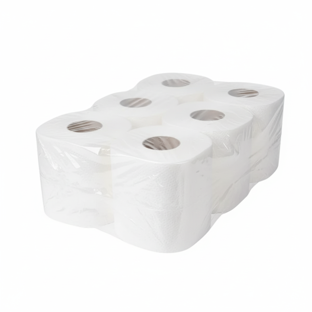 Premium 2 Ply Centrefeed Roll - (Pack of 6)