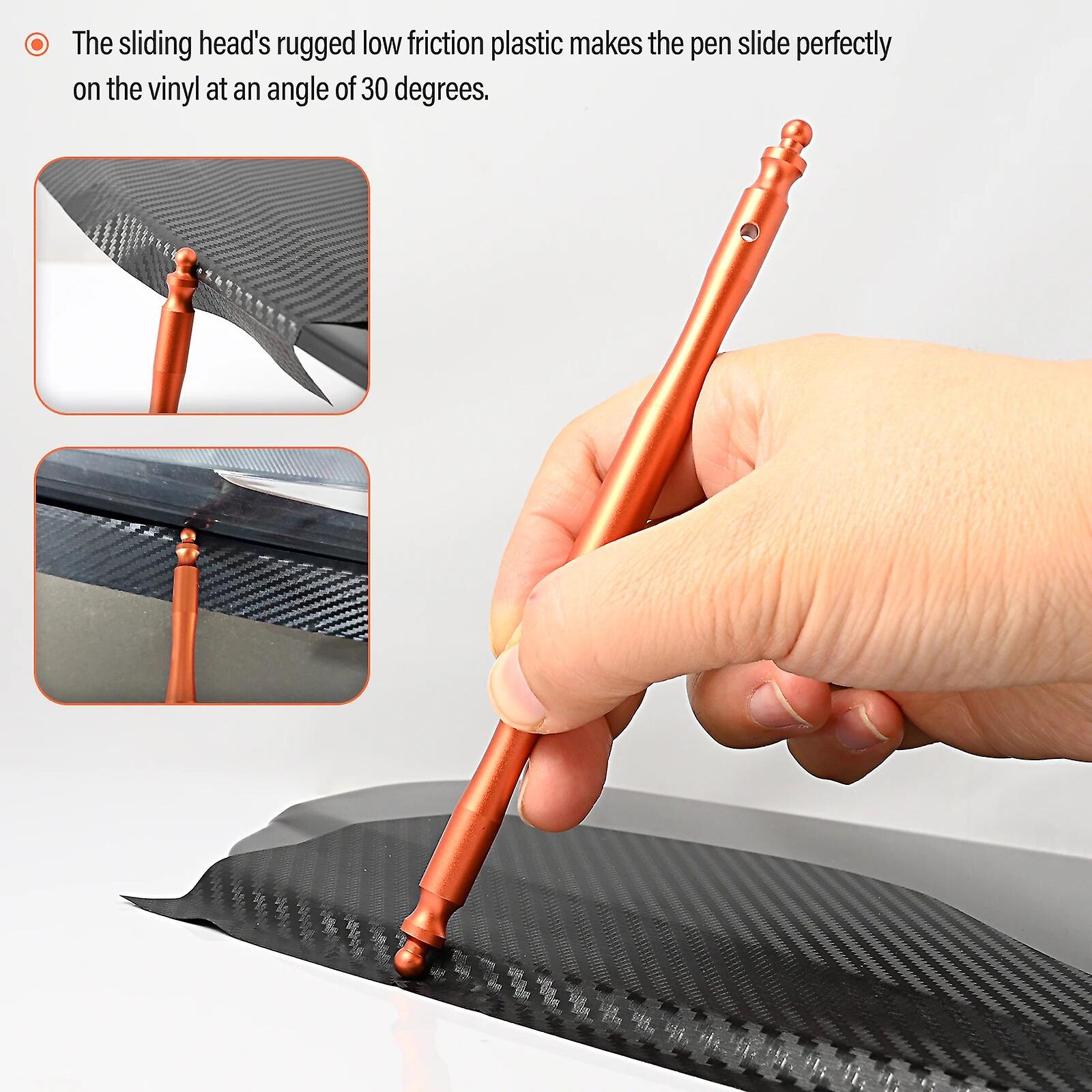 Car Door Wrapsticks / Micro Squeegee - Edge Flip & Tuck Tool