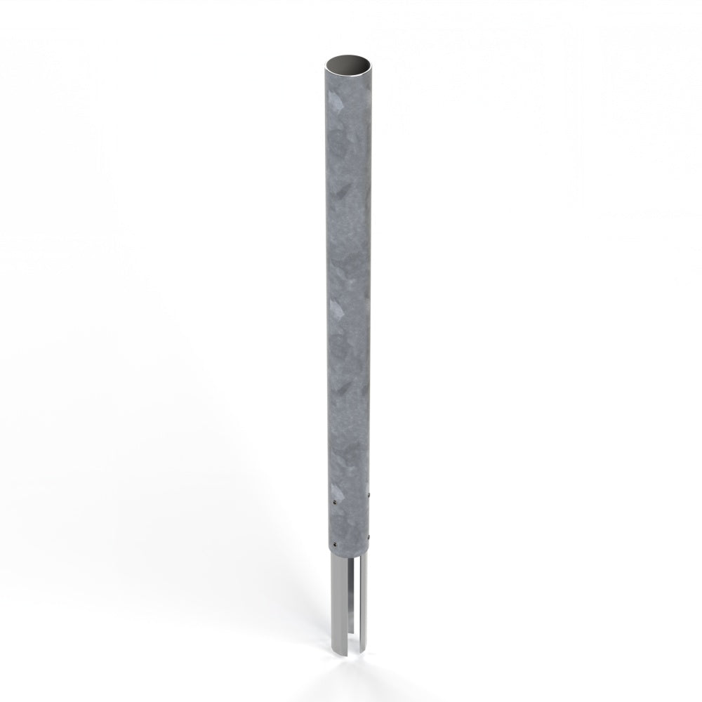 76mm Galvanised Sign Post Extension - 1 metre