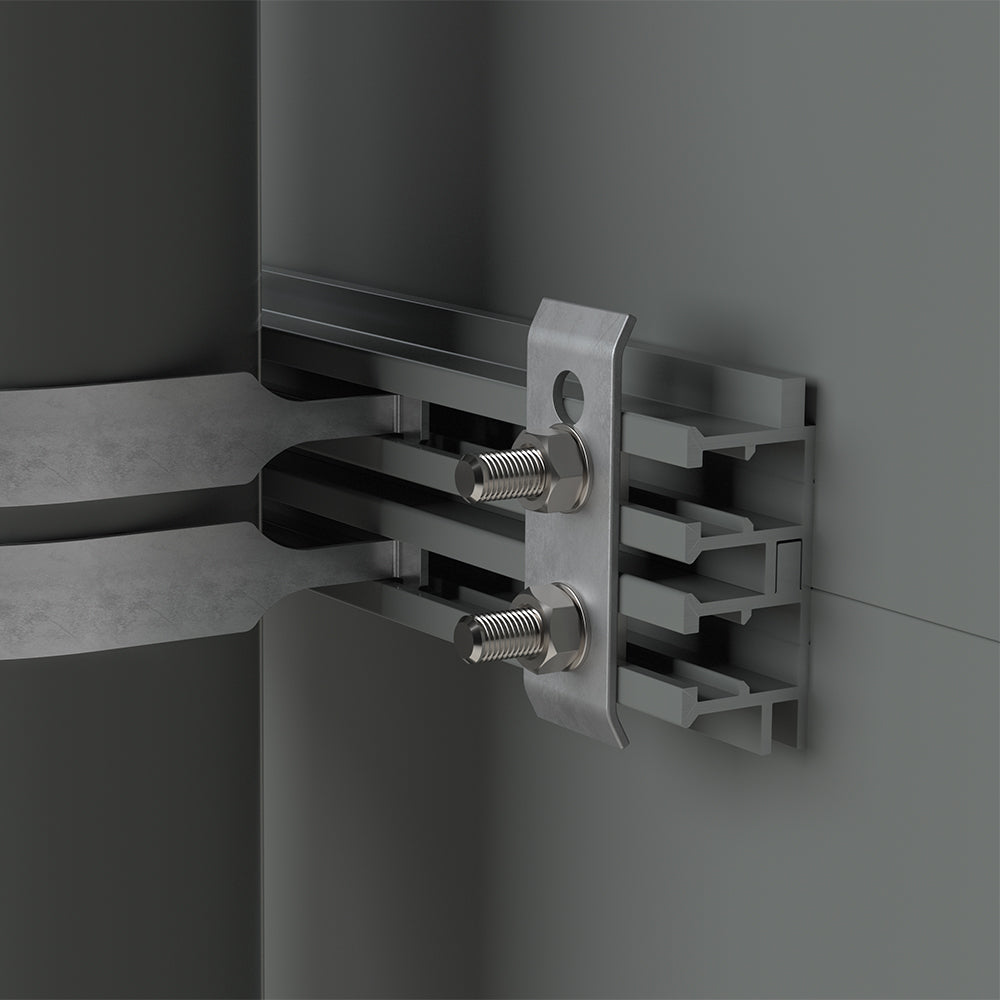 Butting Plate - Interlocking Channel Clip