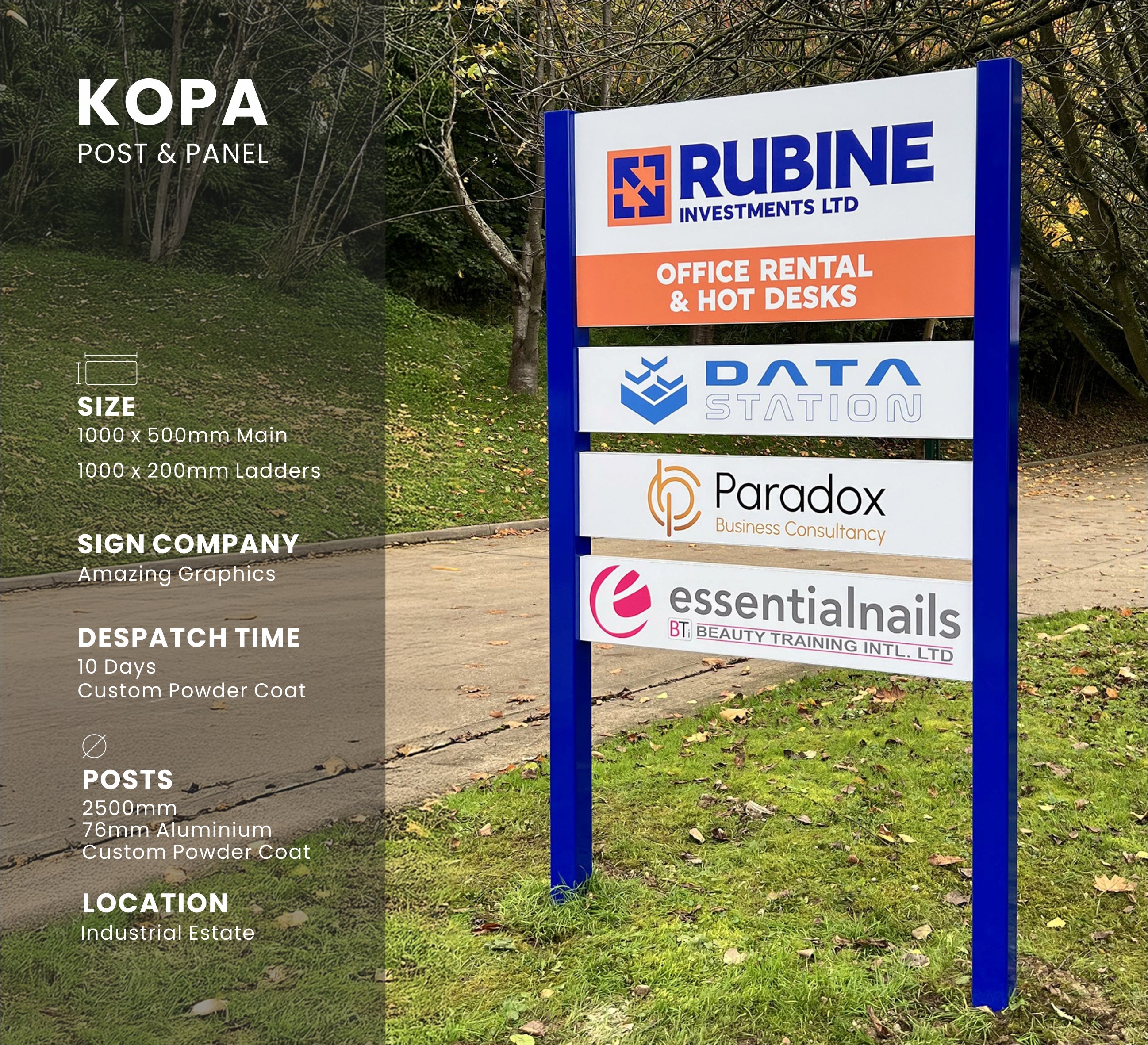 KOPA Post & Panel System