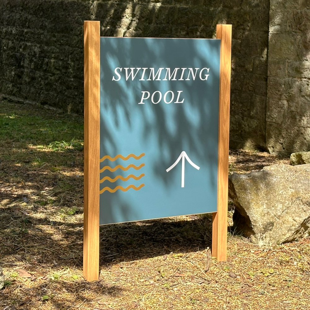 Midula Sign Kopa Post & Panel Wayfinding System | Trade Modular Sign System – Sign ...