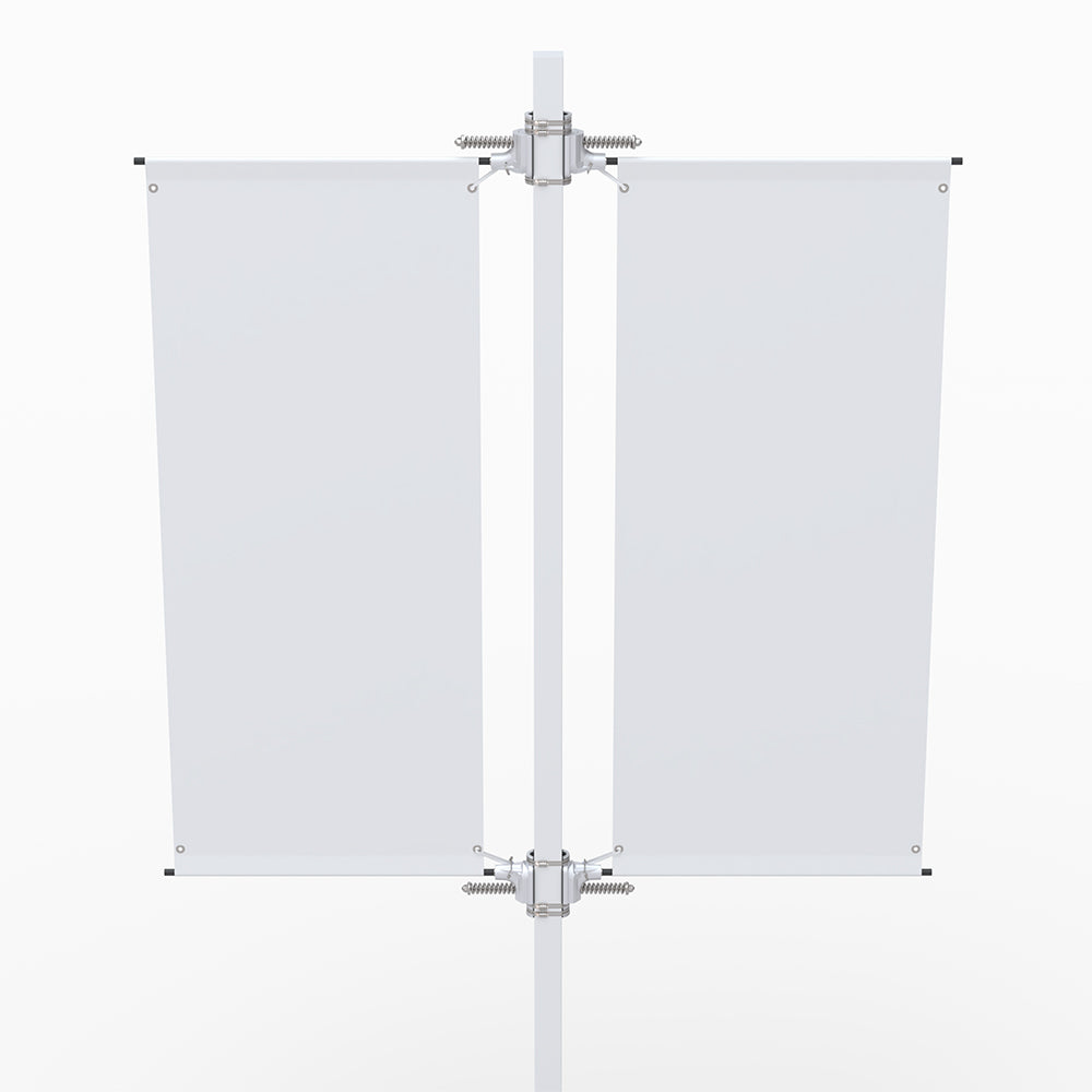 EN40 Compliant Lamp Post Banner Bracket System – Cast Aluminium Spring ...