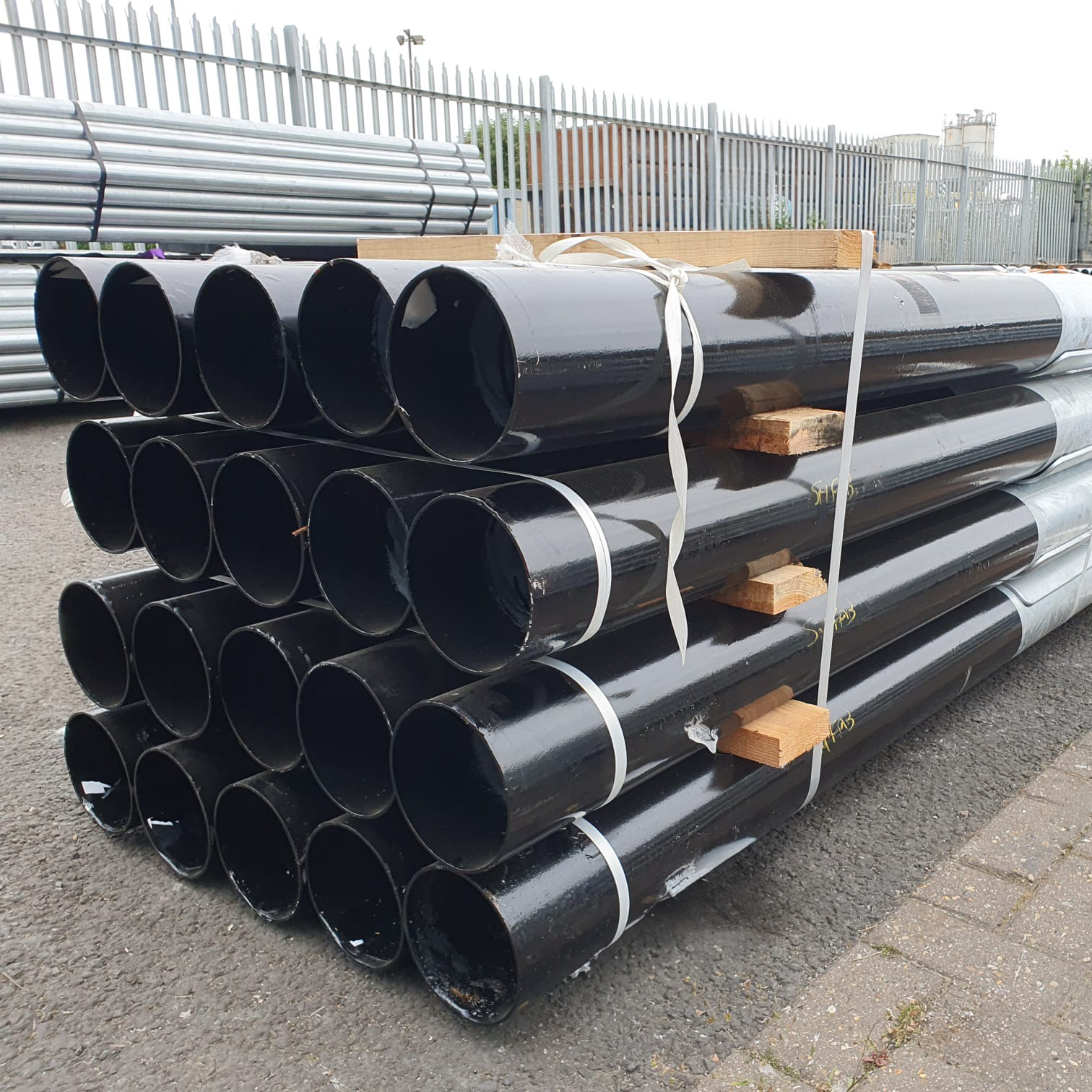 Galvanised Rooted Street Lamp Post Top - Lighting Columns