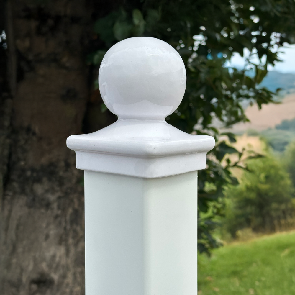 Sign Post Finials (Post Toppers) | Round & Square Posts – Sign Trade ...