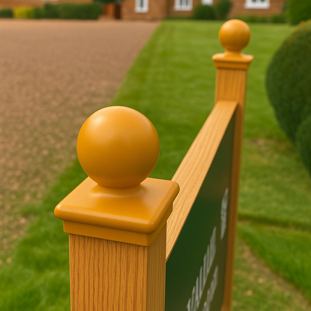 Sign Post Finials (Post Toppers)