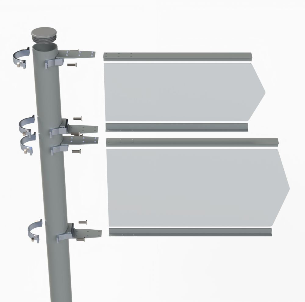 Finger Post Sign Hardware | How to make a finger post sign – Sign Trade ...