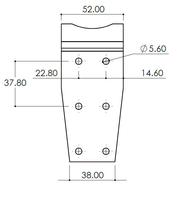 Offset T Brackets