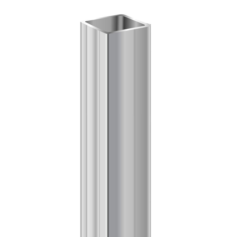 100mm x 100mm Square Aluminium Post (Box Section)
