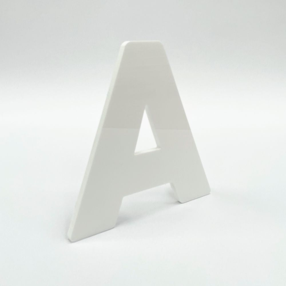 10mm Acrylic Sign Letters - Price Per Letter
