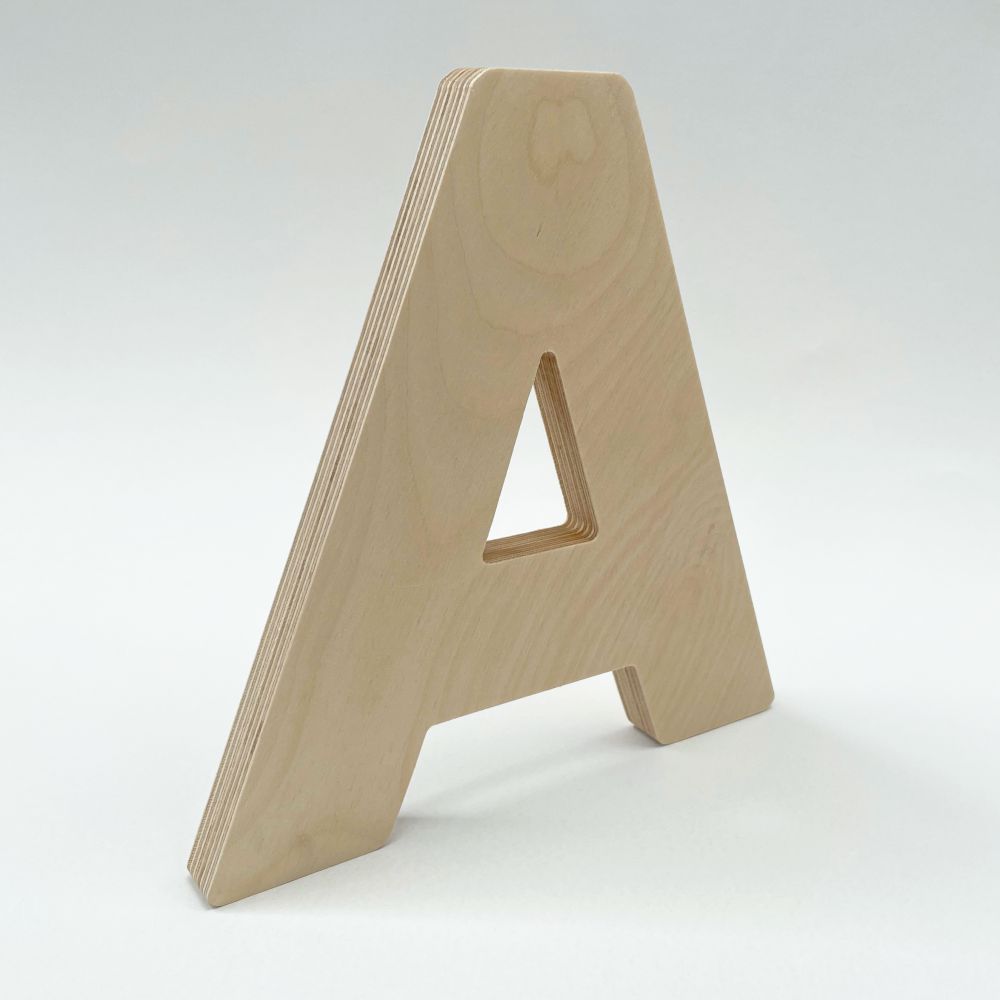 18mm Birch Ply Sign Letters - Price Per Letter