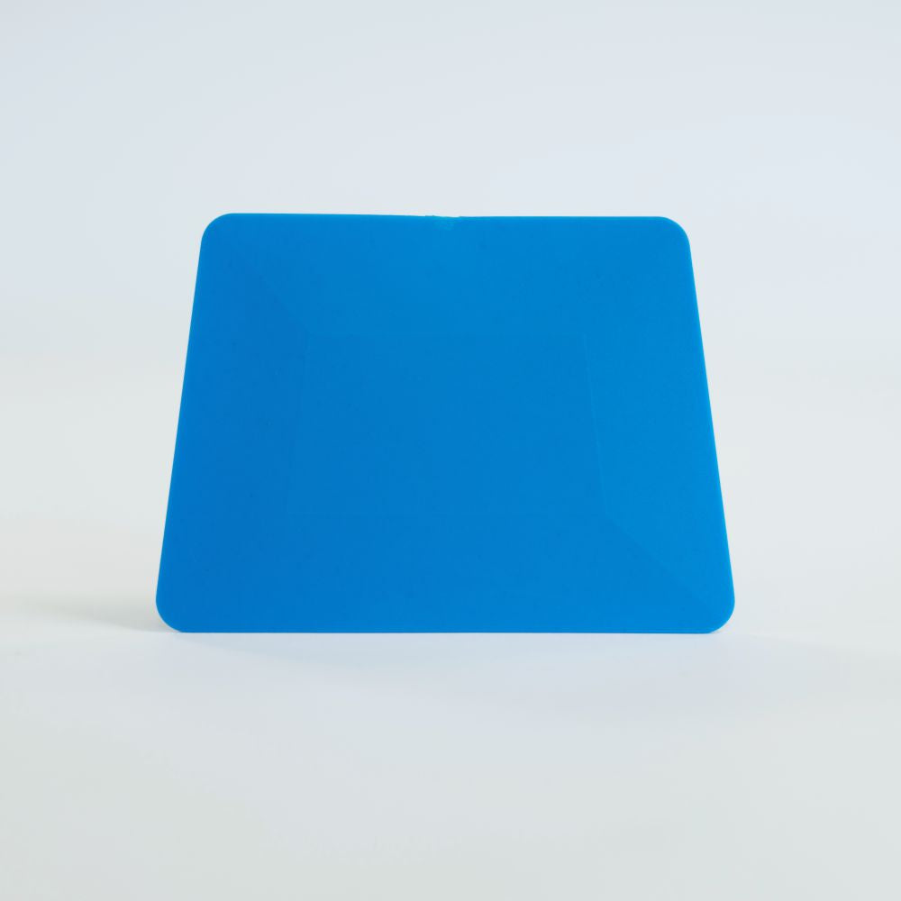4" Blue Trapezoid Squeegee