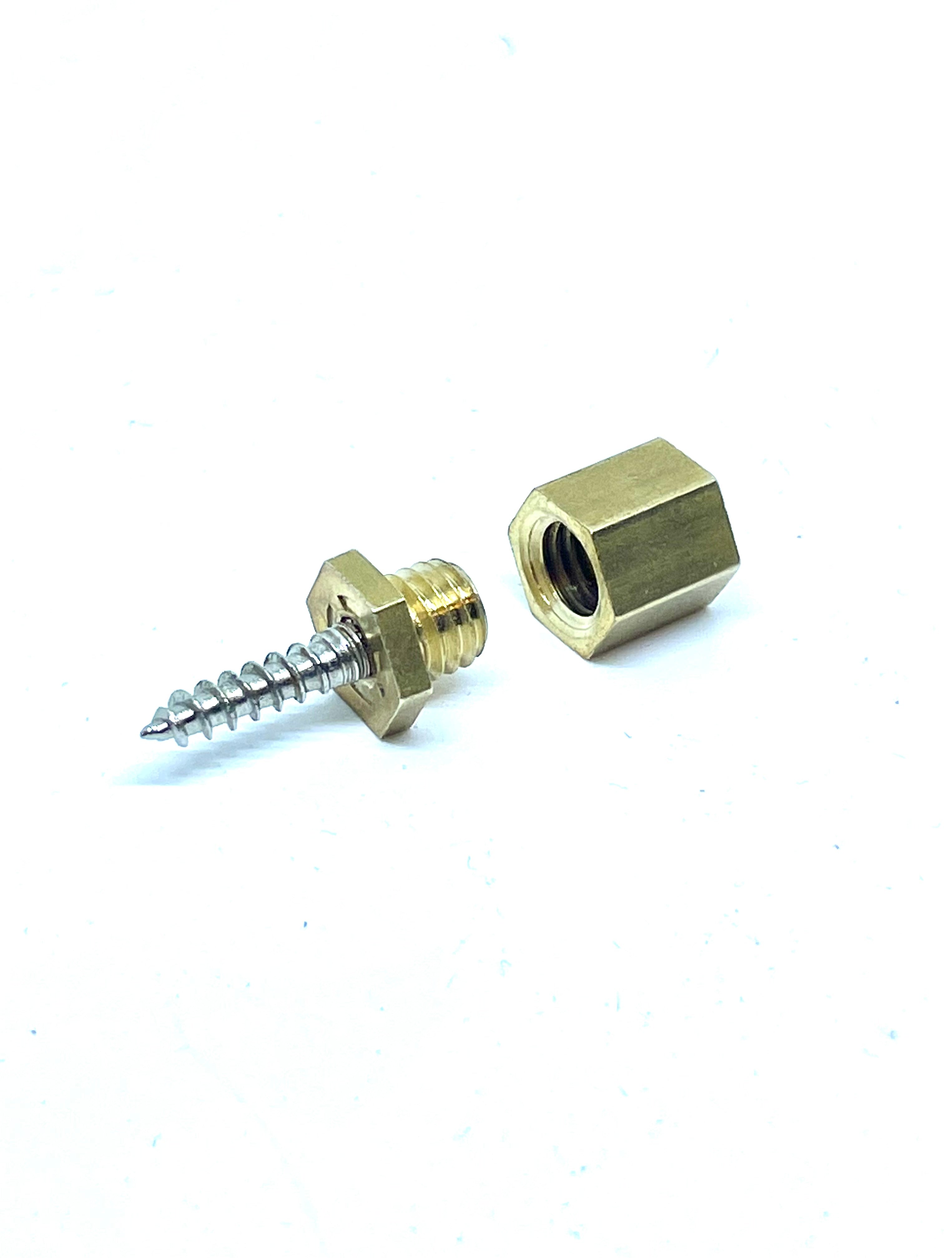 Brass Sign Locators | Wooden Sign Locator Standoffs | Brass Letter ...