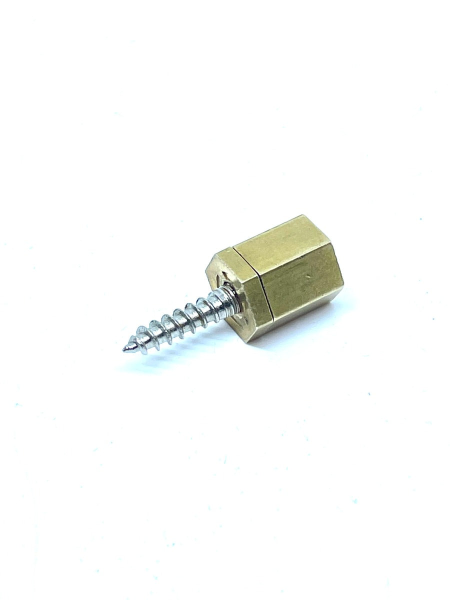 Brass Sign Locators | Wooden Sign Locator Standoffs | Brass Letter ...