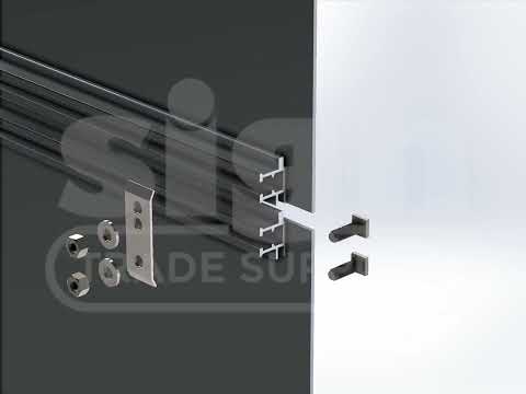 Medium Interlocking Sign Channel - Joining Rail – signtradesupplies