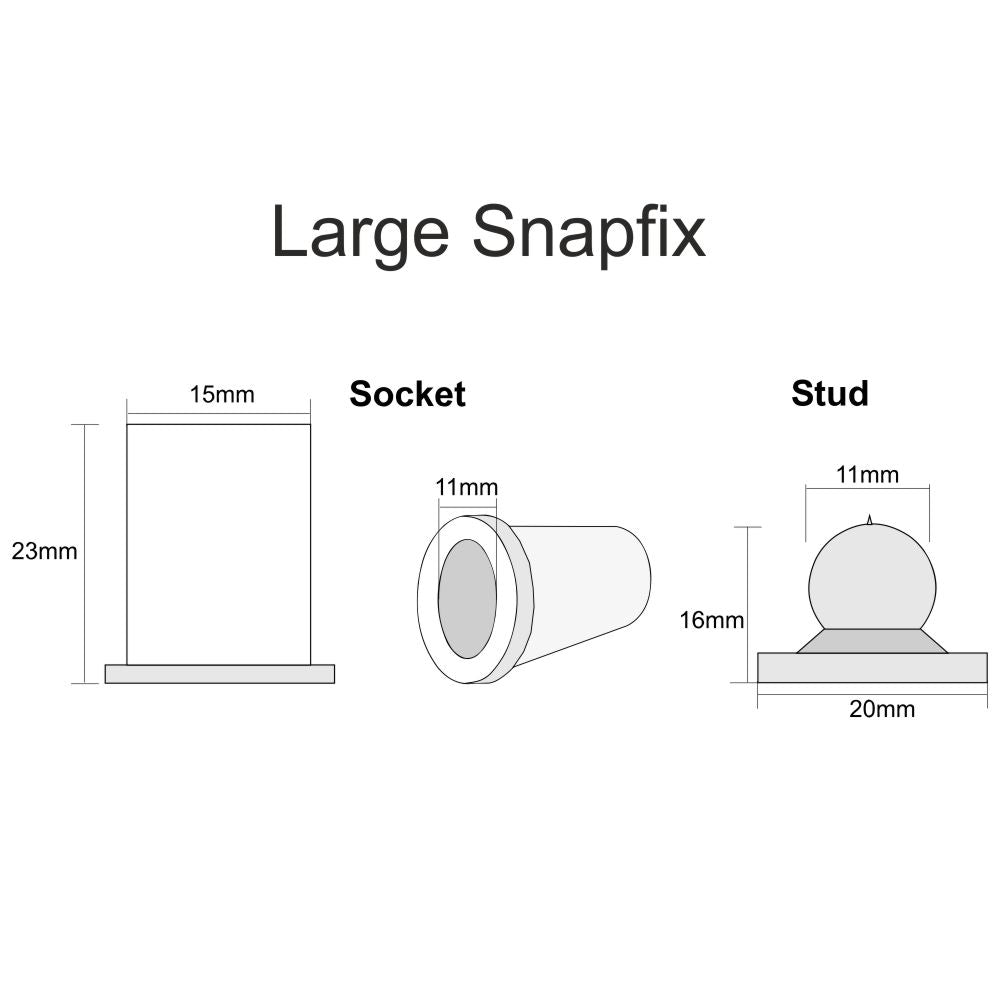 Snapfix Sign Locators | Large | Sign Making Supplies – Sign Trade ...