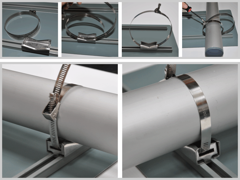 Universal Screw Banding Sign Post Fixings – Sign Trade Supplies Ltd