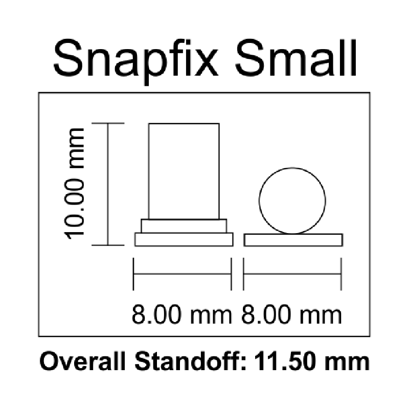 Snapfix Sign Locators | Small | Sign Making Supplies – Sign Trade ...